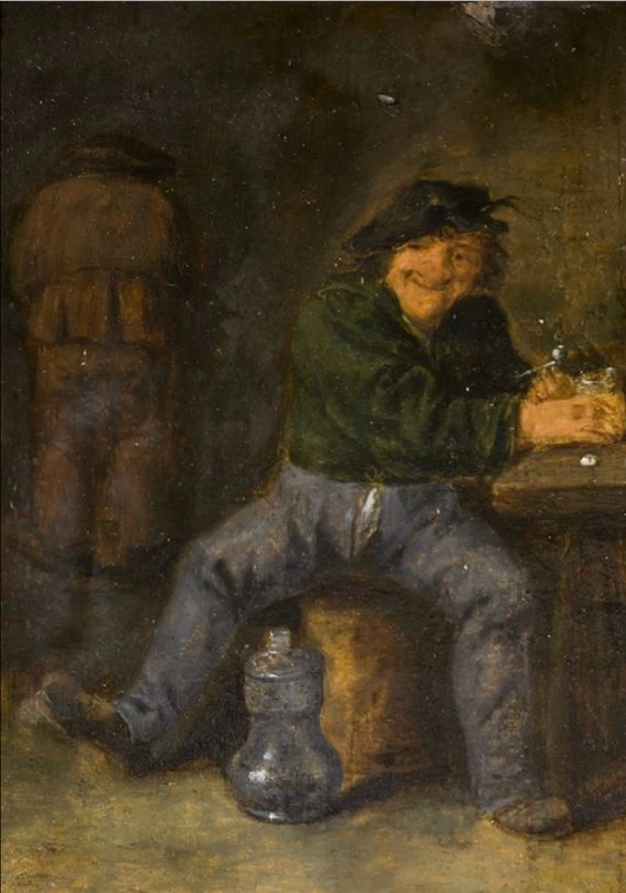 Un bevitore - Musée des Beaux, Arts, Tournai
